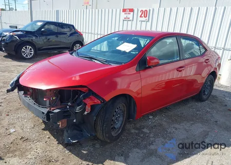 2019 Toyota Corolla Le from USA, damaged, VIN 5YFBURHE1KP884802